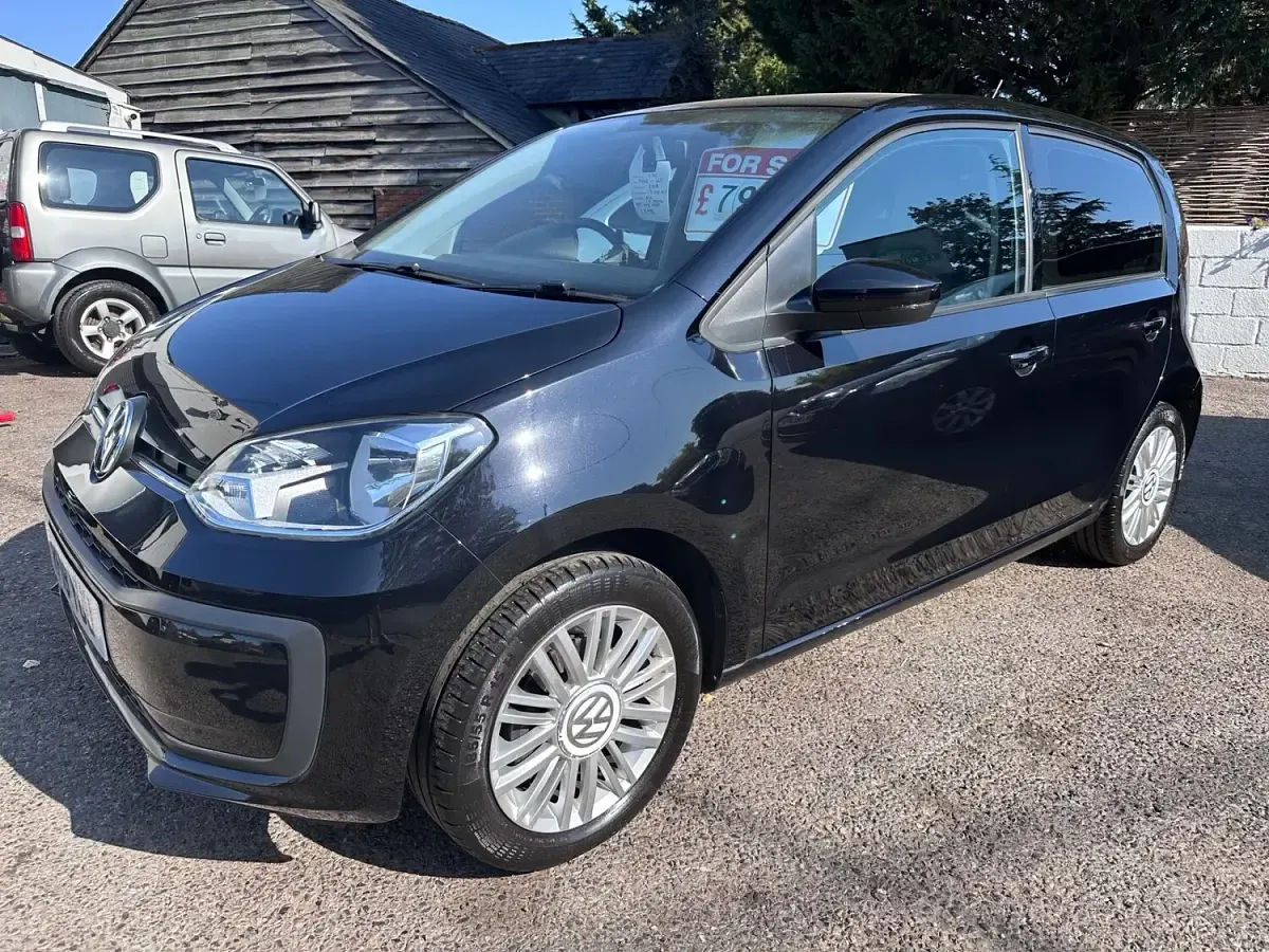 Used VW up! move up! 60 HP (44 kW) 2018 Black Hatchback