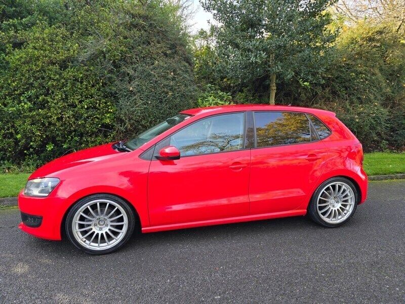 Red Used 2012 VW Polo SE Hatchback | £6,249 (Good price) - Image 1/4