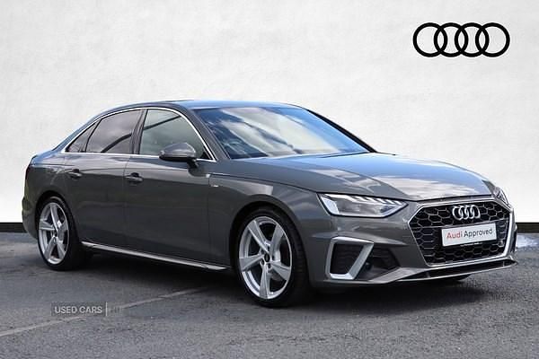 Grey Used 2023 Audi A4 S-Line Sedan | £23,990 (Fair price) - Image 1/4
