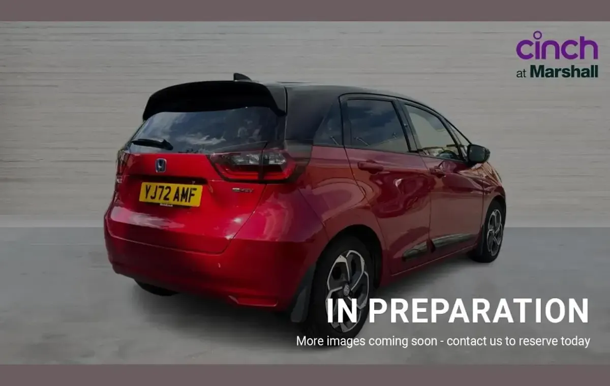 Used Honda Jazz Hybrid 109 HP (80 kW) 2022 Red Hatchback