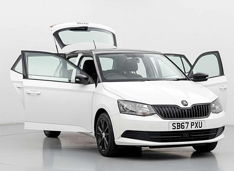 Used Skoda Fabia Colour Edition 2017 White Hatchback