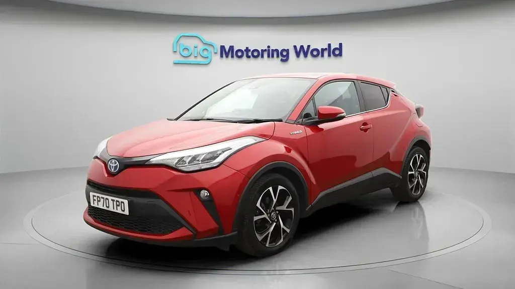 Używany Toyota C-HR Design 122 KM (89 kW) 2021 Czerwony SUV