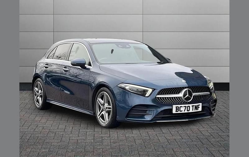 Blue Used 2020 Mercedes A250 AMG Line Premium Plus Hatchback | £20,890 (A bit pricey) - Image 1/3