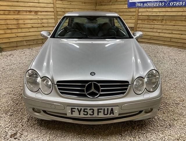 Used Mercedes CLK200 Avantgarde 2003 Silver Coupe