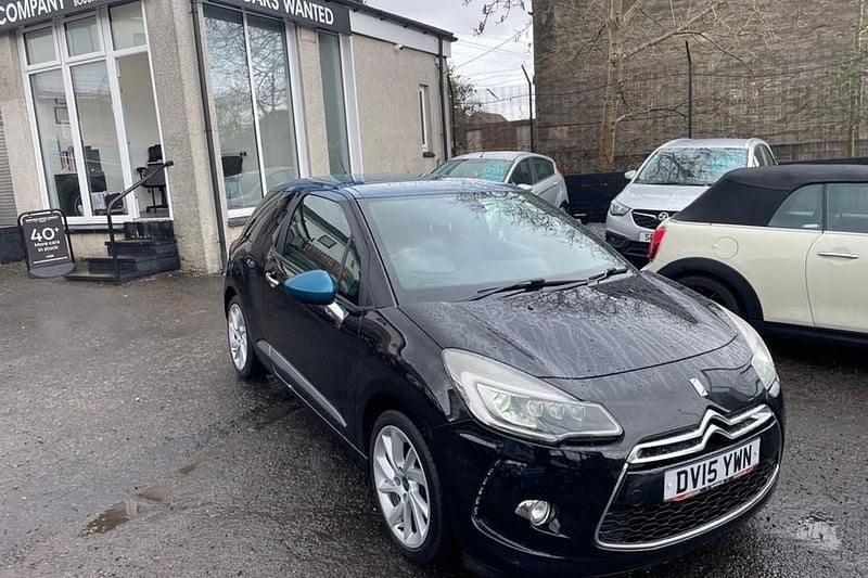 Used Citroën DS3 PureTech 110 HP (80 kW) 2015 Black Hatchback