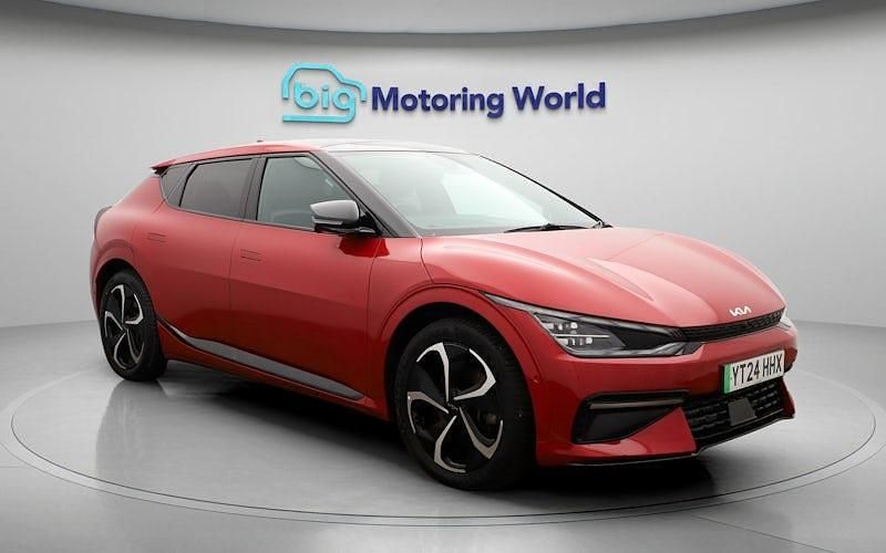 Used Kia EV6 GT-Line S 167 kW (228 HP) 2024 Red SUV