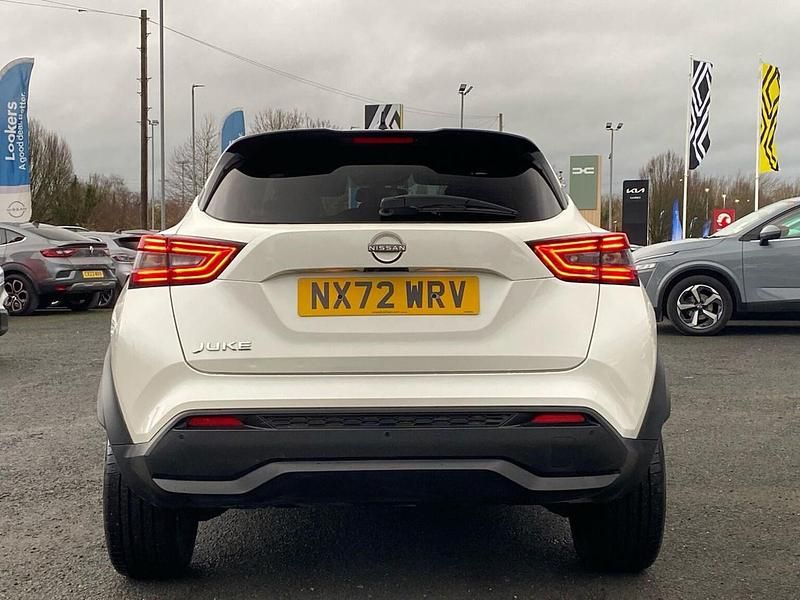 Used Nissan Juke Tekna 114 HP (83 kW) 2022 White SUV
