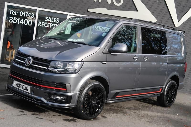 Used VW T6 Highline 150 HP (110 kW) 2018 Grey Van