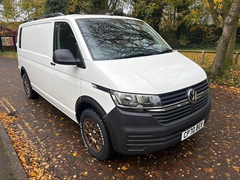 White Used 2021 VW T6.1 Startline Van | £22,995 (Super price) - Image 1/4