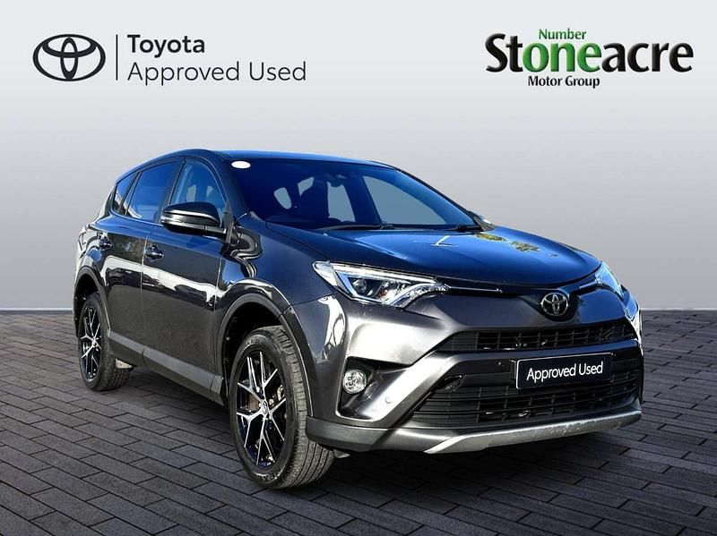 Grey Used 2017 Toyota RAV4 SUV | £15,000 (Good price) - Image 1/4