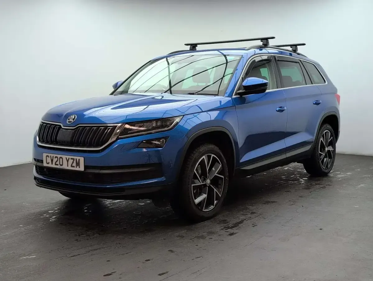Used Skoda Kodiaq SE L 150 HP (110 kW) 2020 Blue SUV