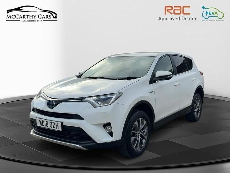 Used Toyota RAV4 Hybrid 2018 White SUV