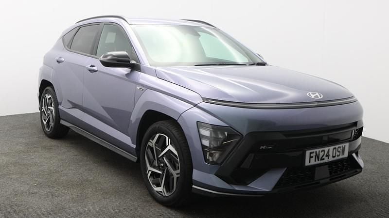 Used Hyundai Kona N Line 141 HP (103 kW) 2024 Blue SUV