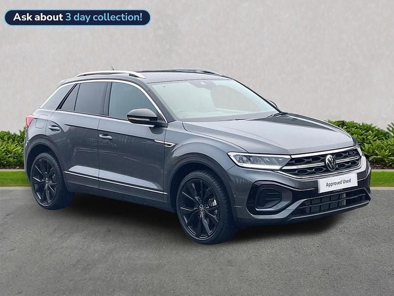 Grey Used 2025 VW T-Roc R-line SUV | £31,990 (Expensive) - Image 1/2
