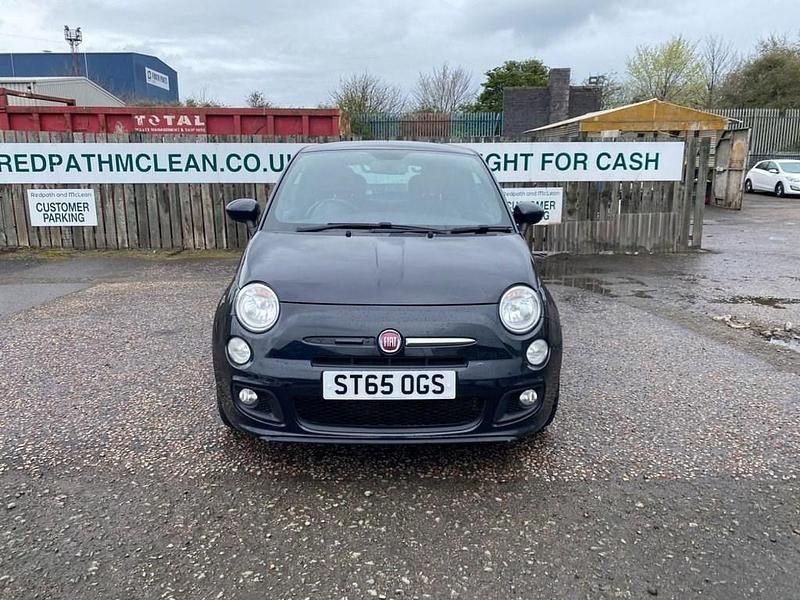 Używany Fiat 500 S 69 KM (50 kW) 2015 Czarny Hatchback