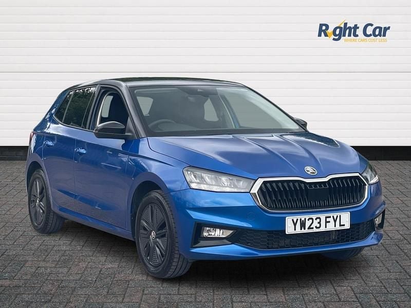 Blue Used 2023 Skoda Fabia Colour Edition Hatchback | £14,999 (Fair price) - Image 1/4