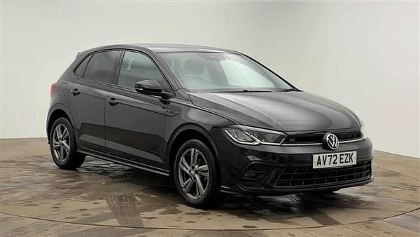 Black Used 2022 VW Polo R-line Hatchback | £17,500 (Fair price) - Image 1/4