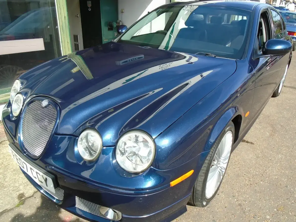 Used Jaguar S-Type S 207 HP (152 kW) 2007 Blue Sedan