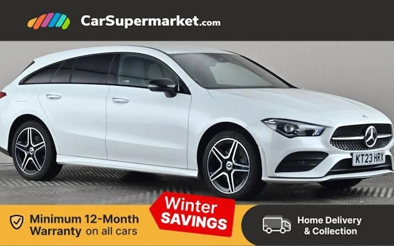 Used 2022 Mercedes CLA250e Shooting Brake AMG Line Premium Estate | £21,697 (Fair price) - Image 1/3