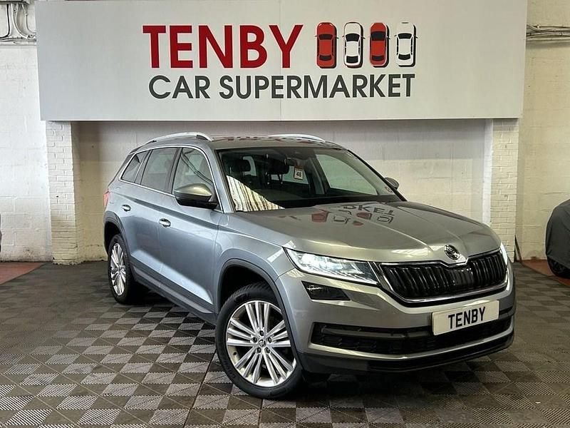 Used Skoda Kodiaq 150 HP (110 kW) 2019 Grey SUV