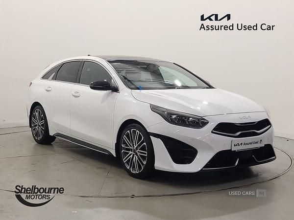 White Used 2024 Kia ProCeed GT-Line S Hatchback | £24,199 (A bit pricey) - Image 1/4