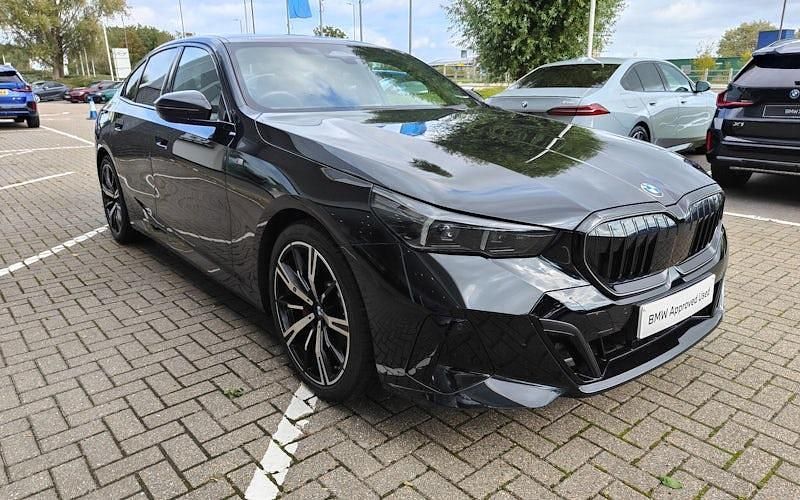Black Used 2025 BMW 520 M Sport Sedan | £42,965 (Fair price) - Image 1/4