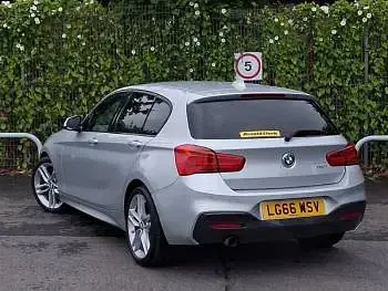 Used BMW 118 M Sport 136 HP (100 kW) 2016 Silver Hatchback