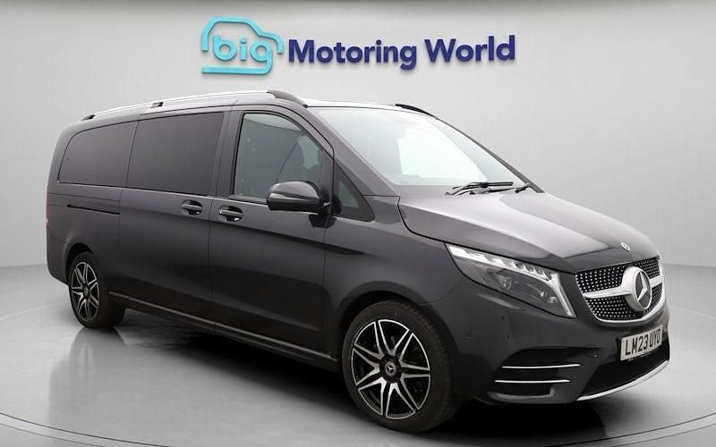 Used 2023 Mercedes V300 AMG line MPV | £57,300 (Good price) - Image 1/4