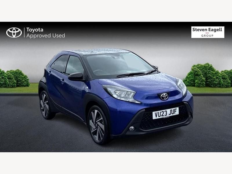 Blue Used 2023 Toyota Aygo X SUV | £13,452 - Image 1/3