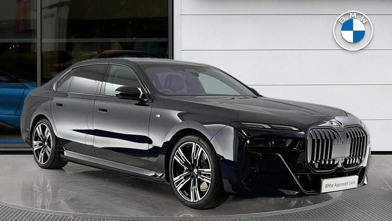 Black Used 2024 BMW i7 M Sport Sedan | £75,000 (Good price) - Image 1/4