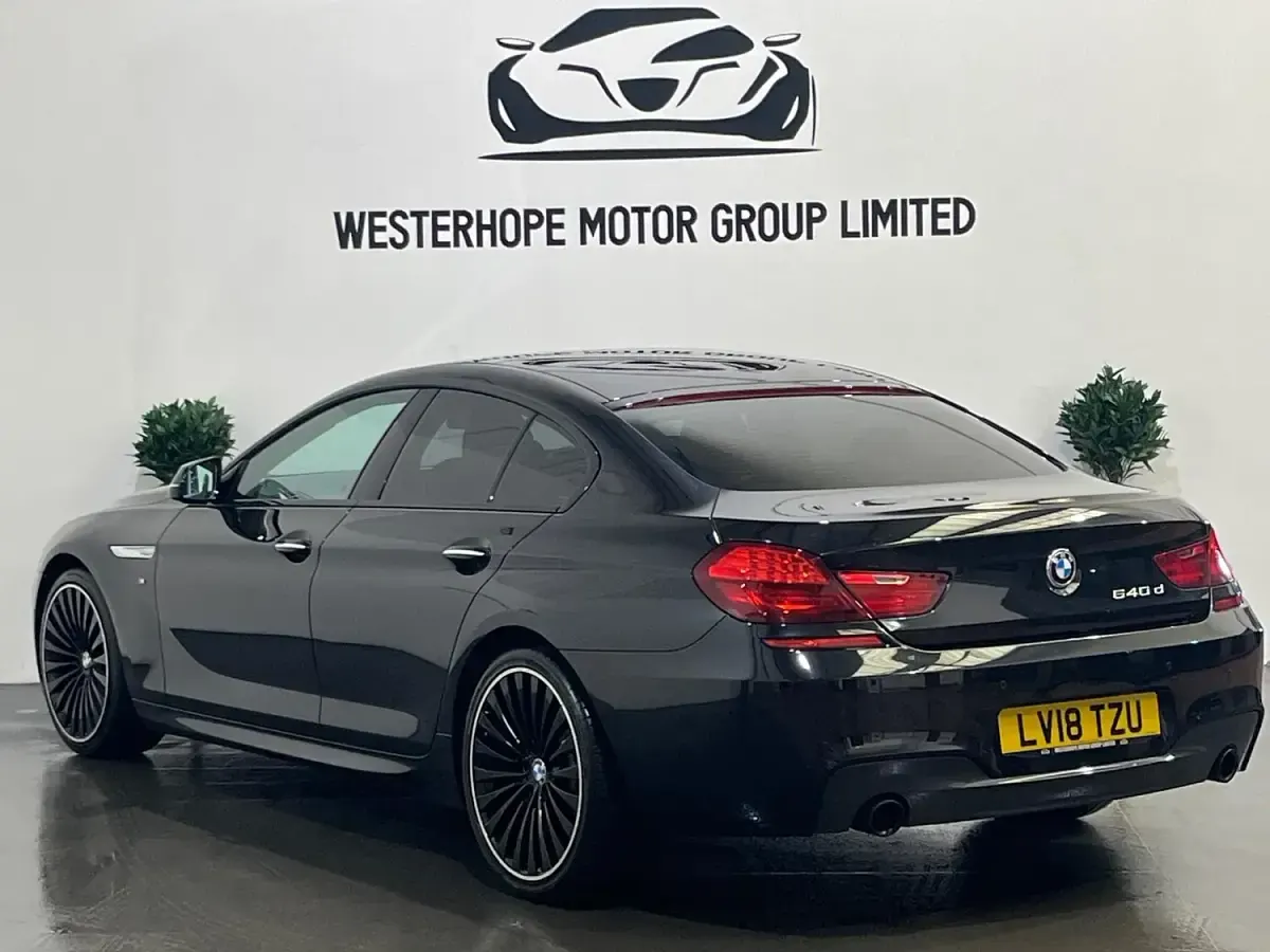 Used BMW 640 M Sport 2018 Black Coupe