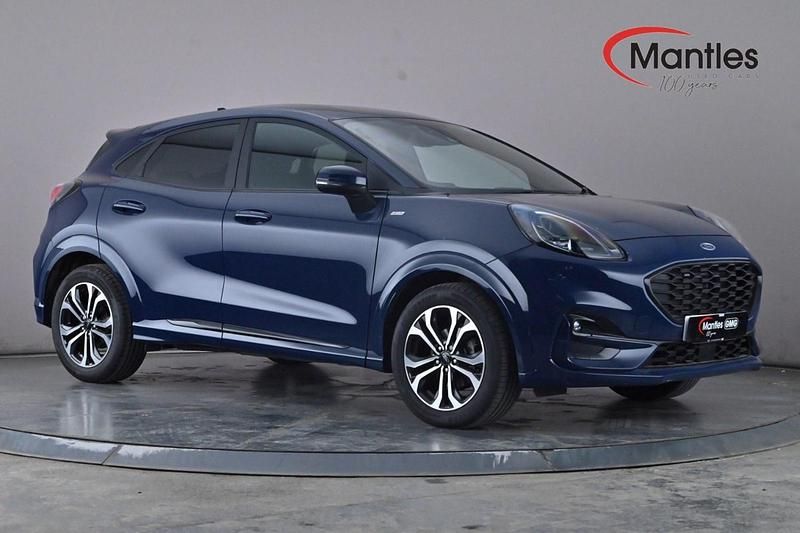 Blue Used 2021 Ford Puma ST-Line Hatchback | £16,890 (Good price) - Image 1/4