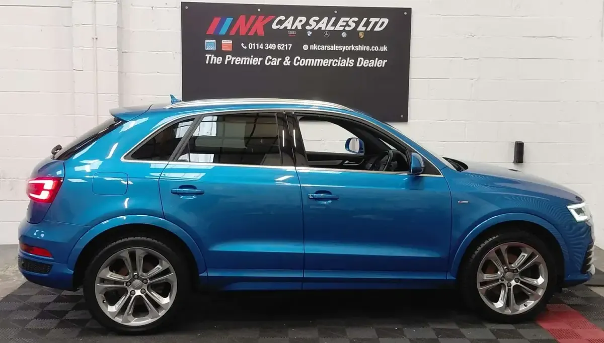 Used Audi Q3 S-line plus 2016 Blue SUV