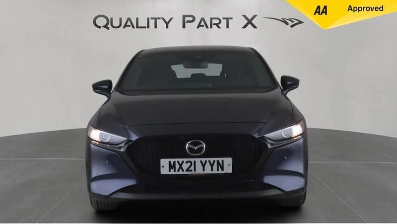 Used Mazda 3 2021 Blue Hatchback