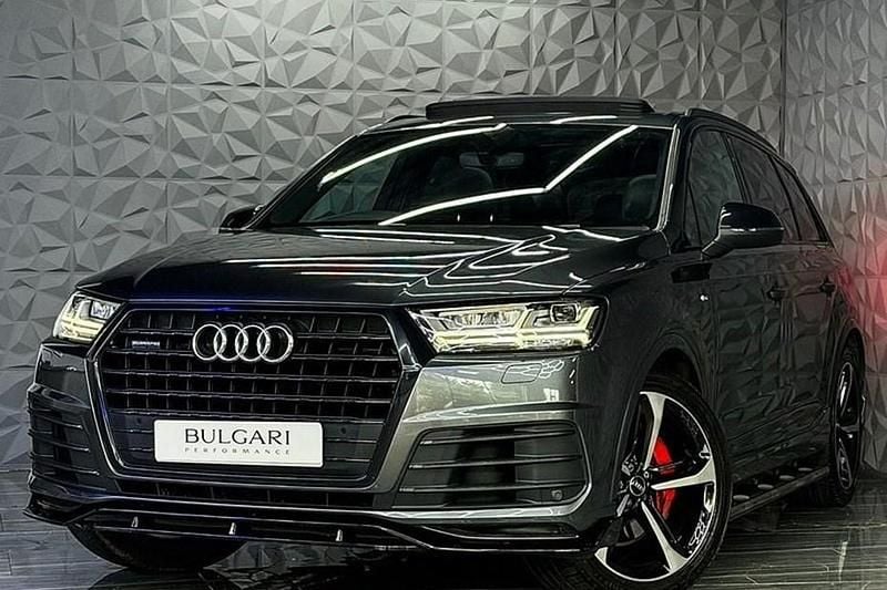 Used Audi Q7 Black Edition 286 HP (210 kW) 2019 Grey SUV