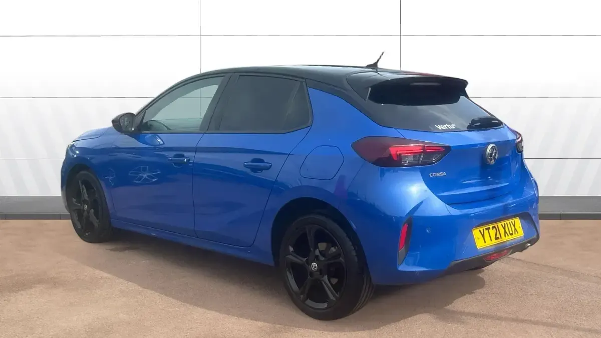 Used Vauxhall Corsa SRi 101 HP (74 kW) 2021 Blue Hatchback