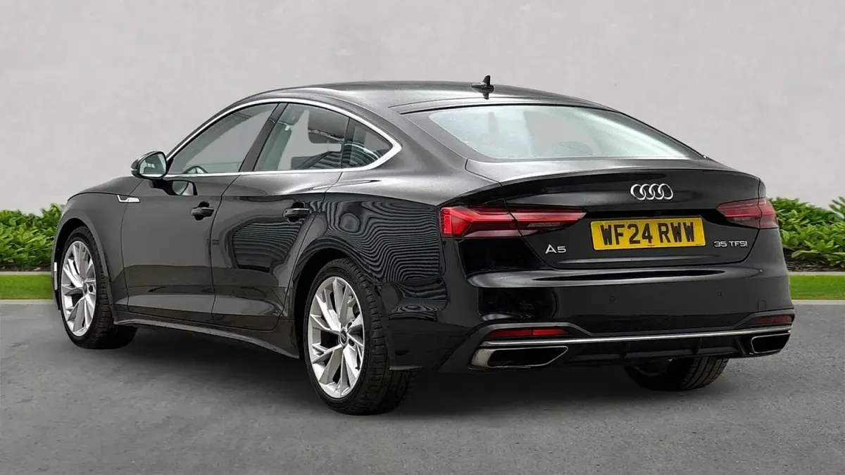 Used Audi A5 Sportback Sport 150 HP (110 kW) 2024 Black Hatchback