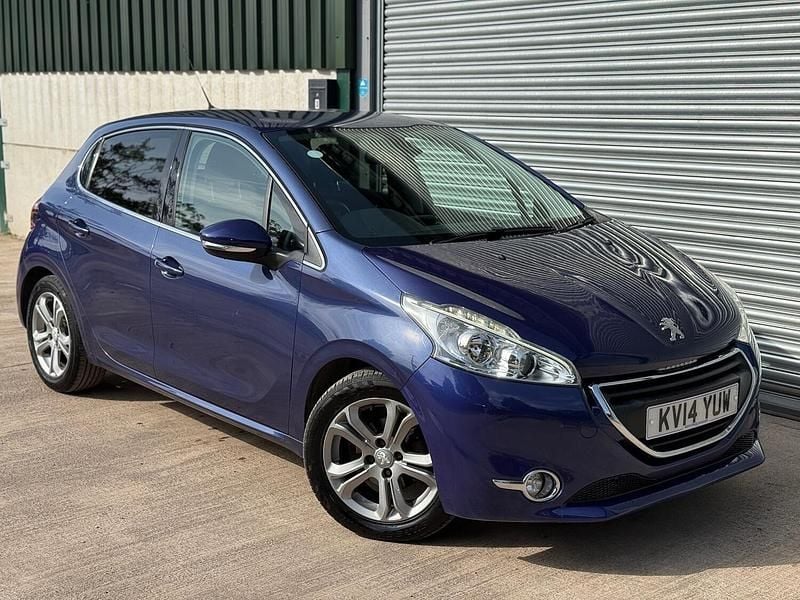 Used Peugeot 208 Allure 2014 Blue Hatchback