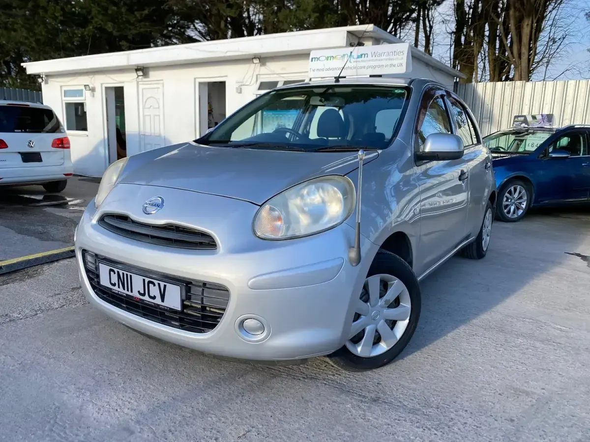 Used Nissan Micra Acenta 80 HP (58 kW) 2011 Silver Hatchback
