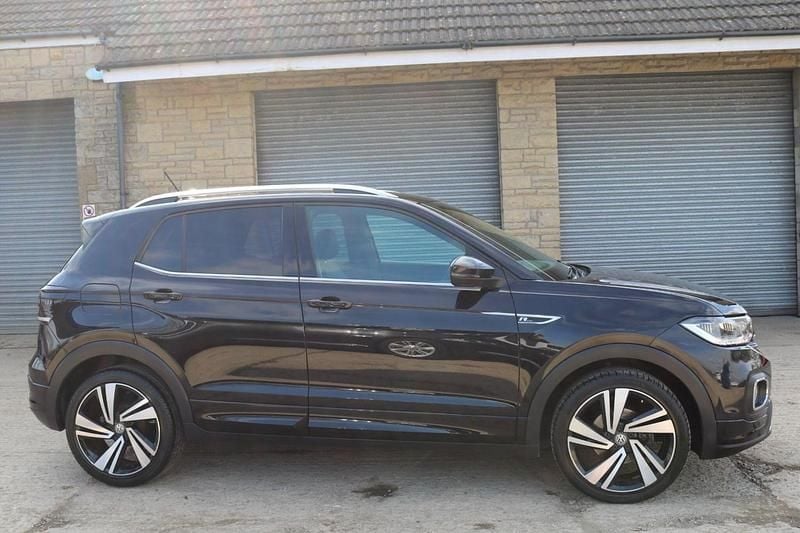 Usado VW T-Cross R-line 115 CV (84 kW) 2019 Negro SUV