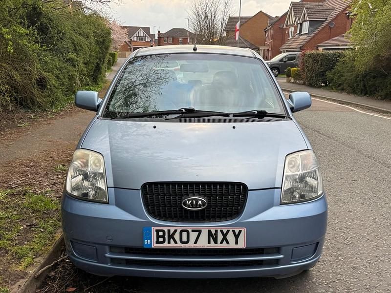 Used Kia Picanto 60 HP (44 kW) 2007 Blue Hatchback