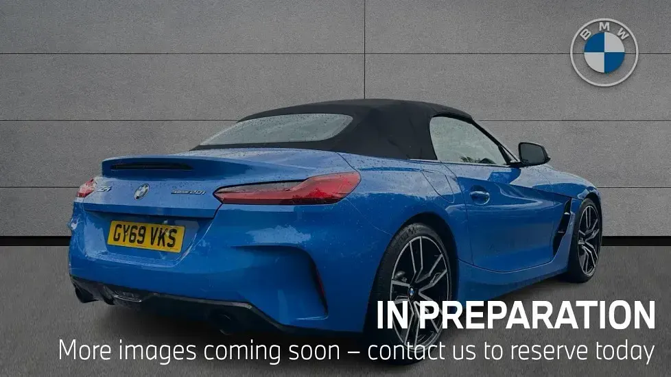 Used BMW Z4 M Sport 194 HP (142 kW) 2019 Blue Cabriolet