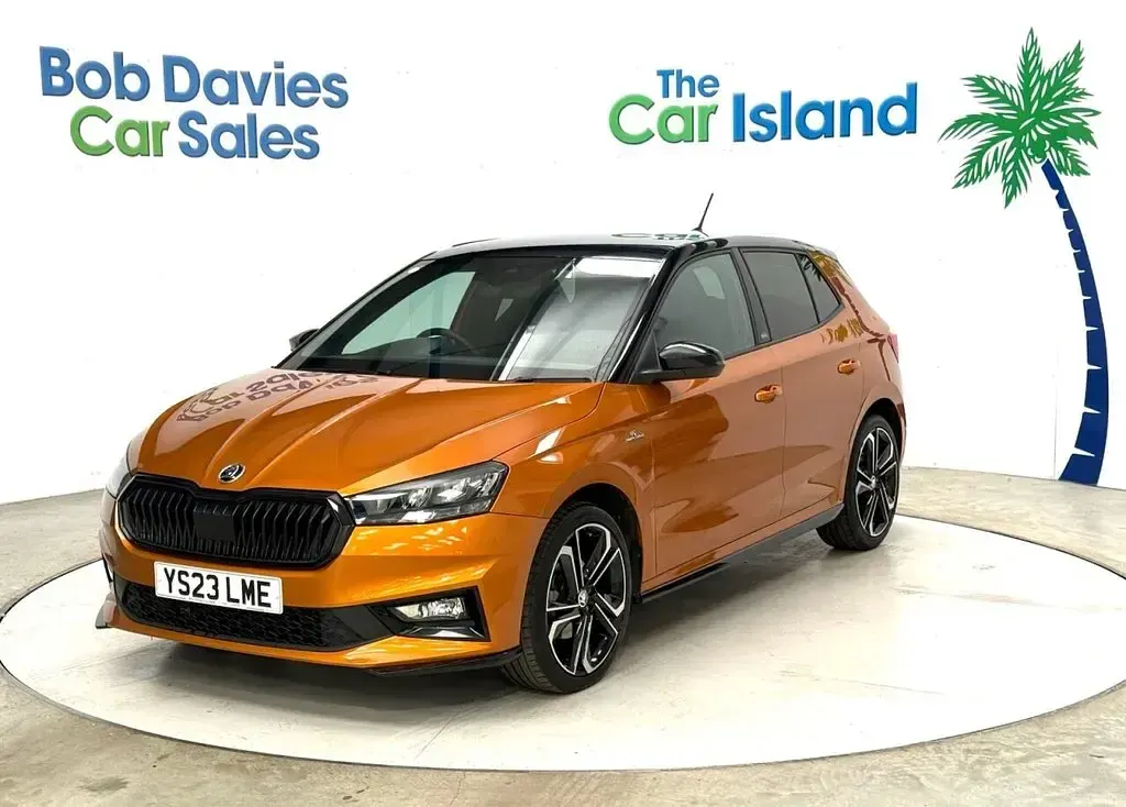 Used Skoda Fabia Monte Carlo 150 HP (110 kW) 2023 Orange Hatchback