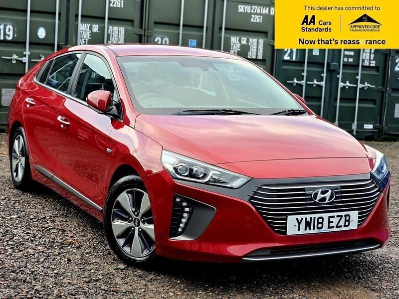 Used Hyundai Ioniq Premium 2018 Red Hatchback