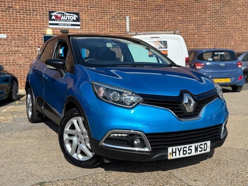 Blue/black Used 2016 Renault Captur Dynamique SUV | £4,750 (Good price) - Image 1/4