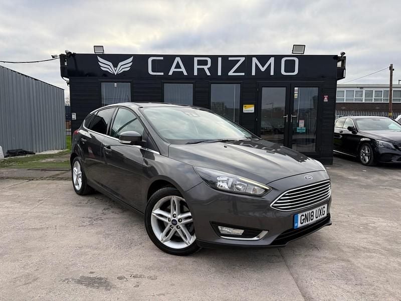 Grey Used 2018 Ford Focus Titanium Hatchback | £6,495 (Super price) - Image 1/4