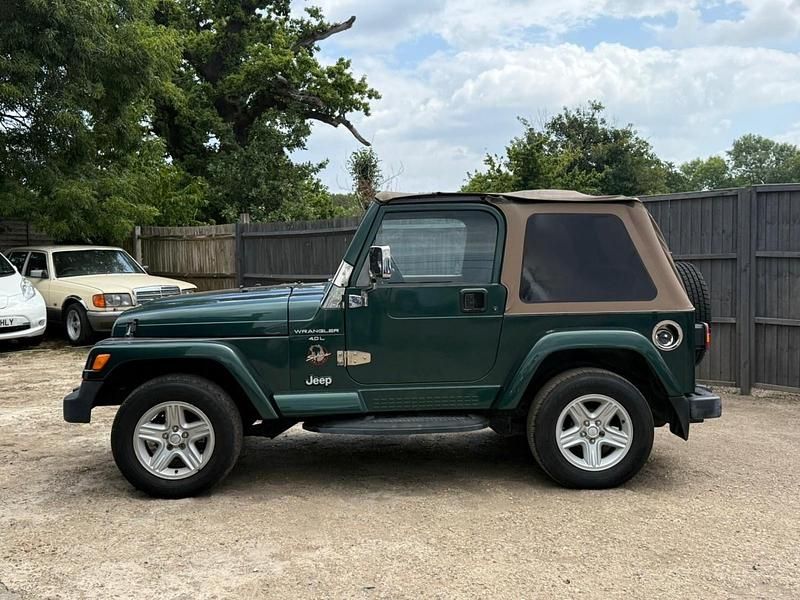 Used Jeep Wrangler 2001 Green SUV
