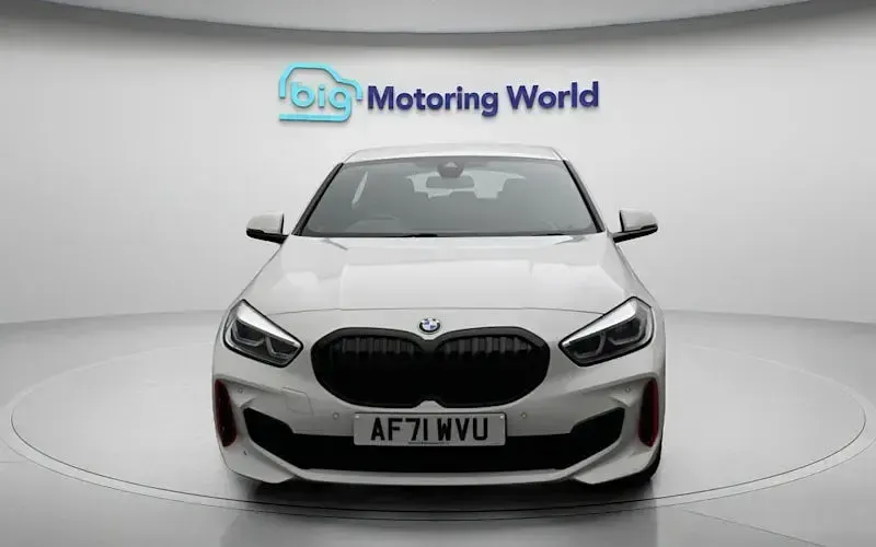 Used BMW 128 M Sport 265 HP (194 kW) 2021 White Hatchback