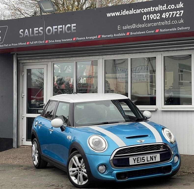 Usado Mini Cooper S Hatch 192 HP (141 kW) 2015 Azul Citadino