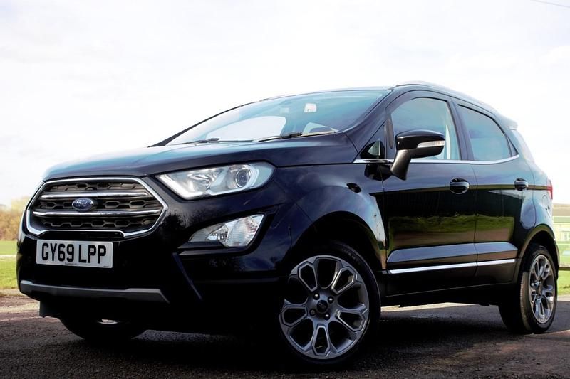 Used Ford Ecosport Titanium 125 HP (91 kW) 2019 Black SUV